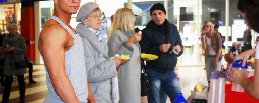 ФОТОГРАФИИ С ОТКРЫТИЯ МАГАЗИНА SLIM AND MASS