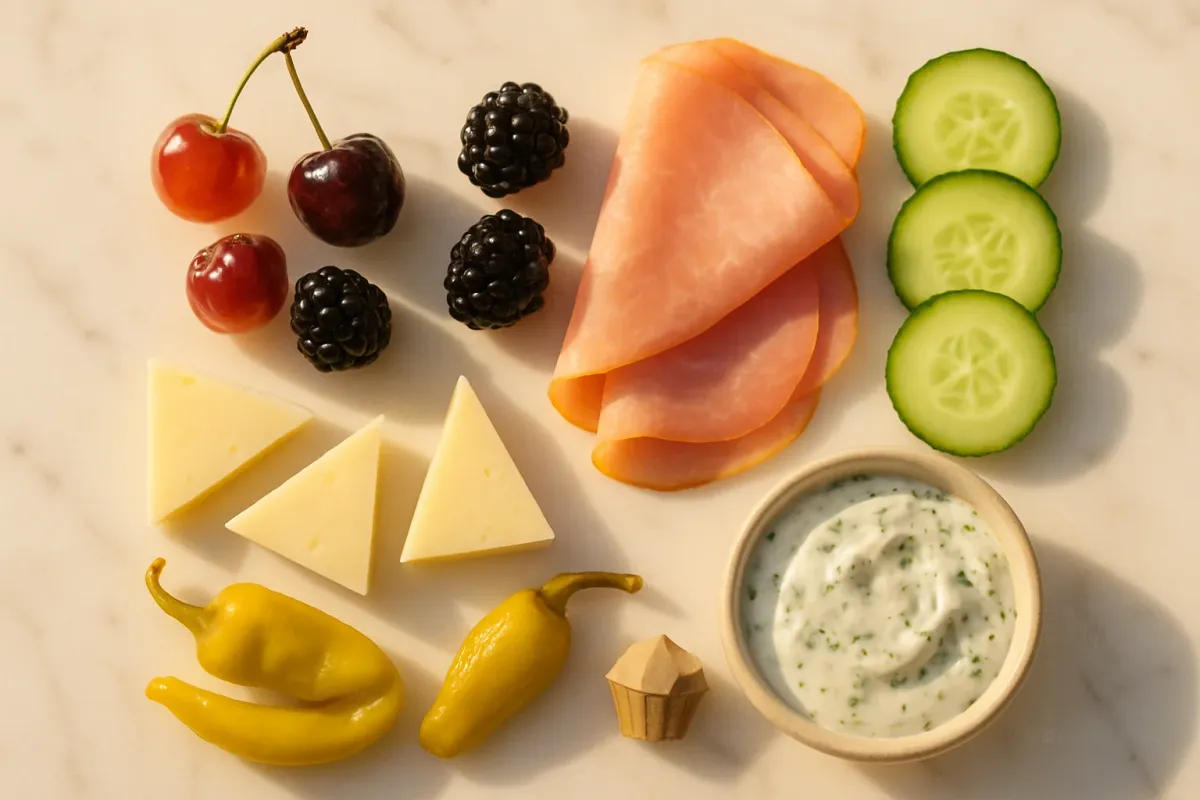 A 327-Calorie Lunch: A Build-Your-Own Plate from 10 Ingredients