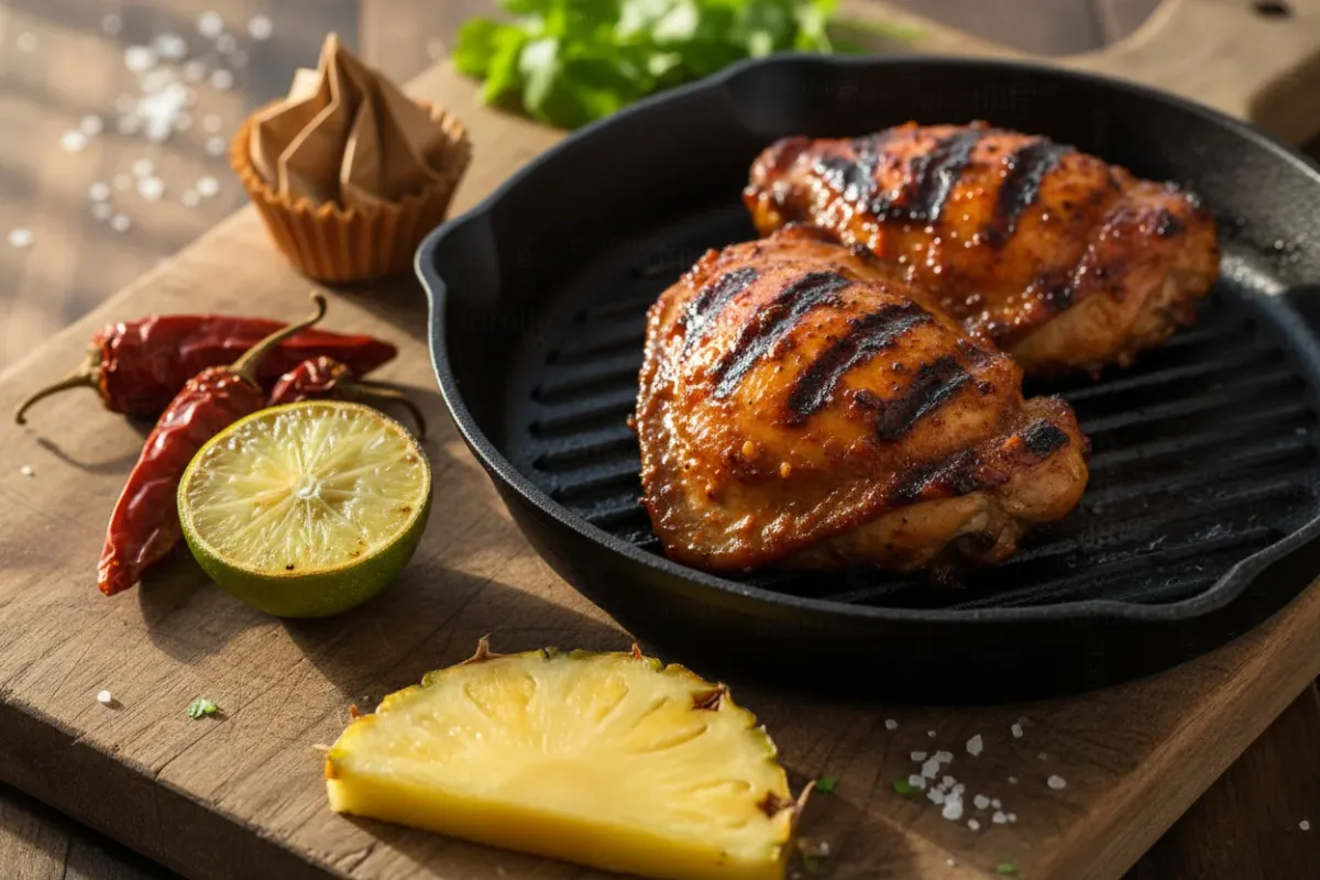 Keto "Al Pastor" on the Grill: Juicy Thighs Without Sugar