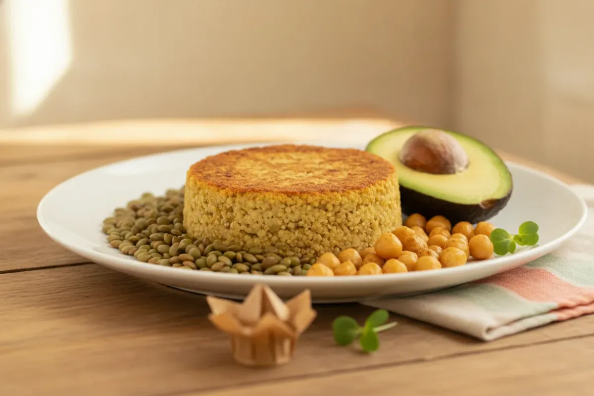 Protein for vegetarians: building muscle without the extra fat
