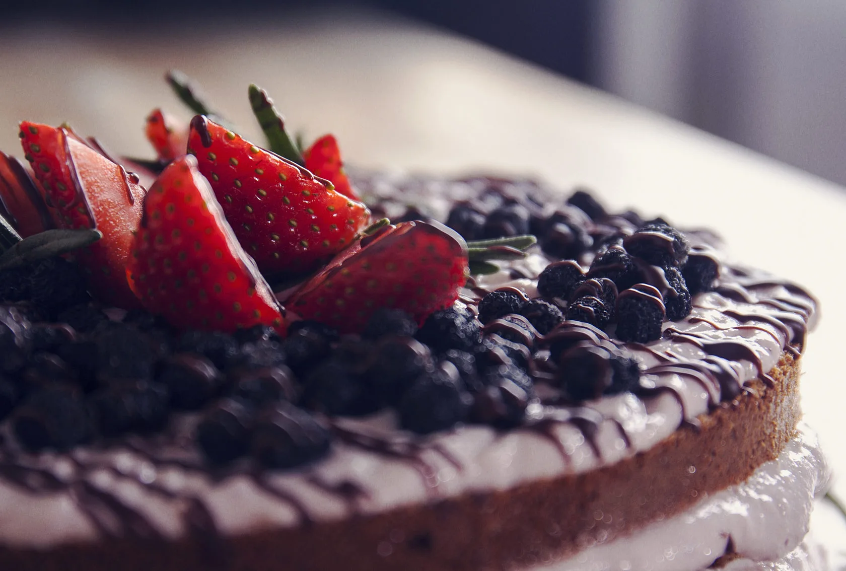 Гречневый с вишней 5