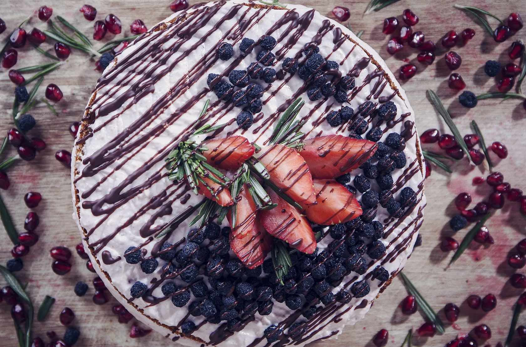 Гречневый с вишней