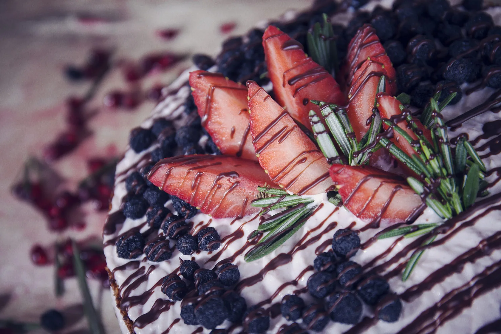 Гречневый с вишней 3