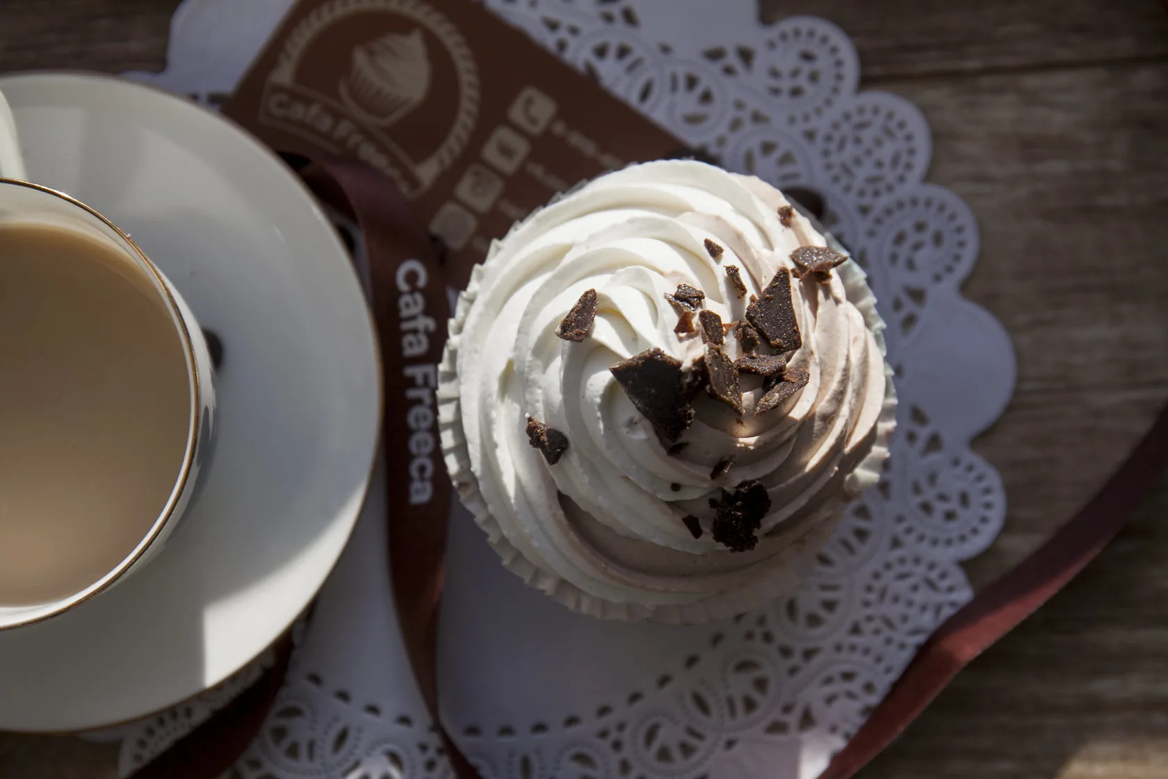 Шоколадные капкейки - 6 шт. 2