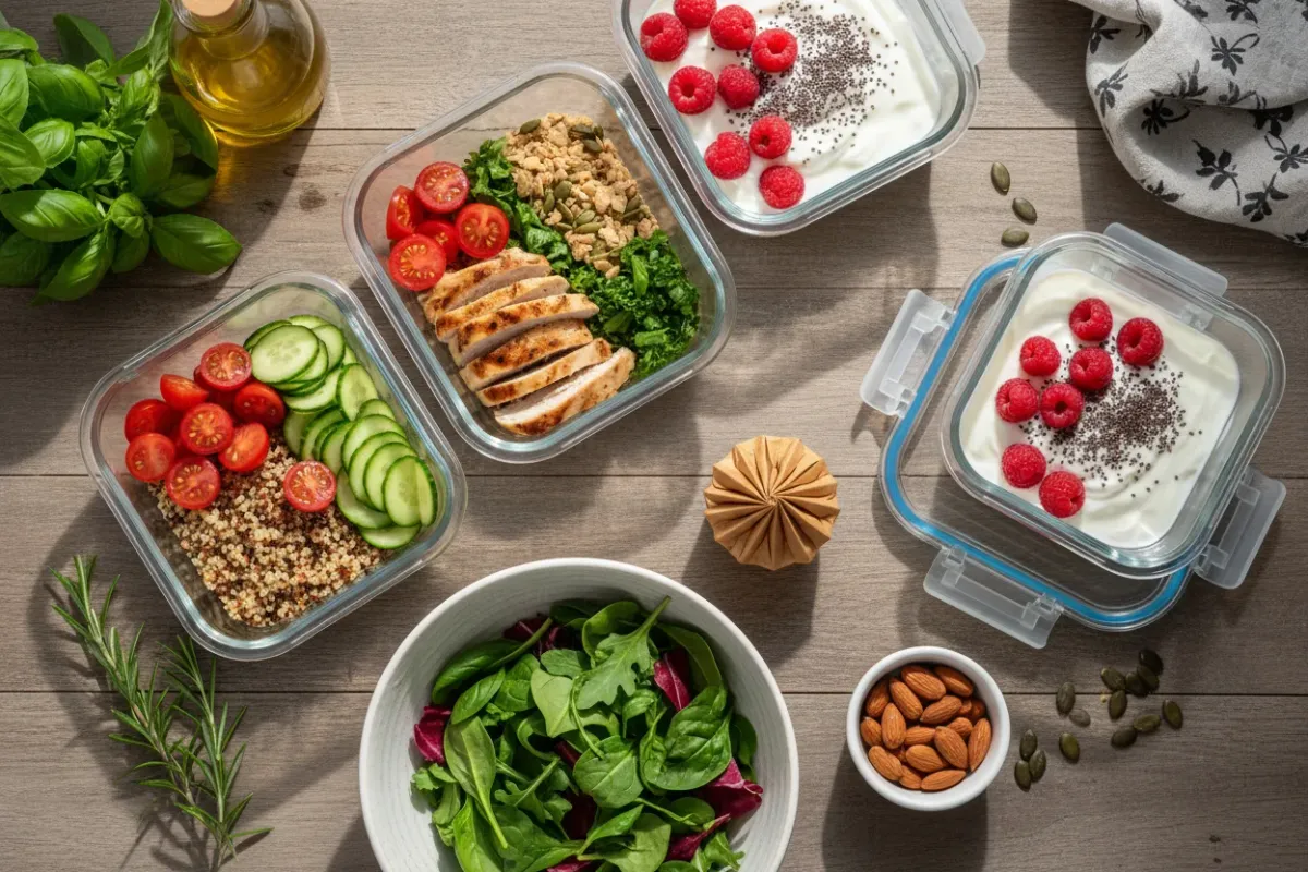 Meal prep на 1 200 ккал: меню на неделю без голода
